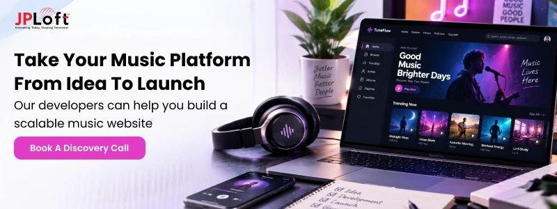 Take your music platform from idea to launch